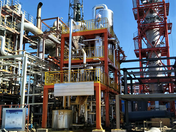 含硫酸銨廢（fèi）水單效蒸發工藝項目案例