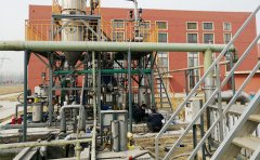 生物製藥廢水處理項目安裝現場