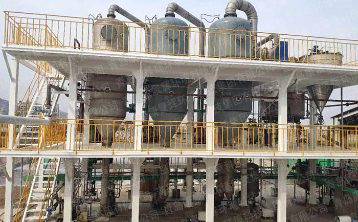 石油化工廢水處理案例三效蒸發器（qì）