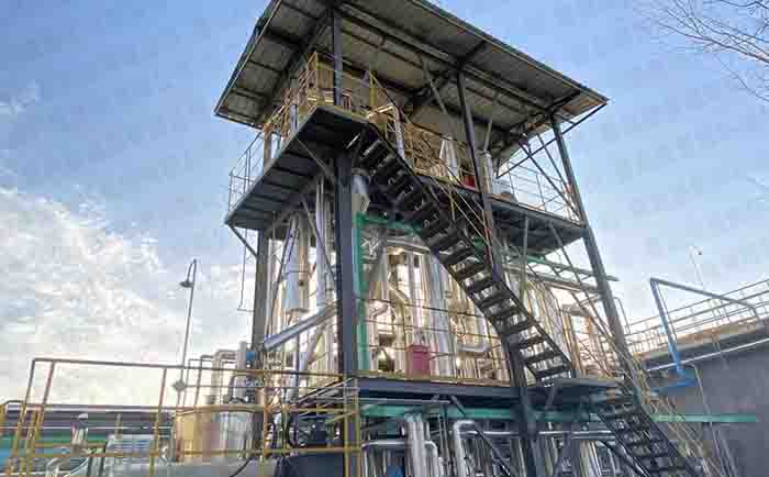 危（wēi）廢廠廢水處理蒸發結晶器